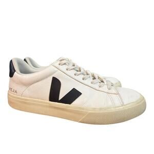 VEJA Campo White Leather Sneaker Women size 10
